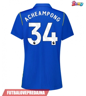 Lacne Ženy Futbalové dres Chelsea Josh Acheampong #34 2026-27 Krátky Rukáv - Domáci